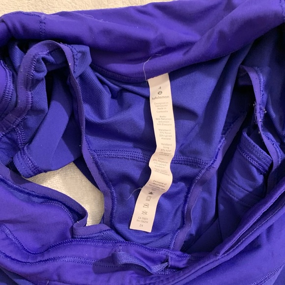 Lululemon Speed Shorts |sz 4 tall 4” inseam - Picture 8 of 8